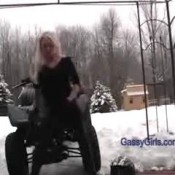 addison lynne - spandex snowmobile farts