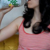 burping belching tits tank top tease