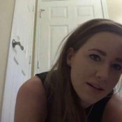 black dress poop sandwich