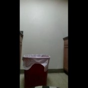 trash can full of chocolate pudding c world entertainment