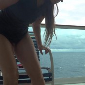 cruise balcony frontal massive public shit goddessryan