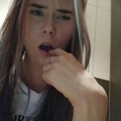 shit in public toilet hd hotdirtyivone