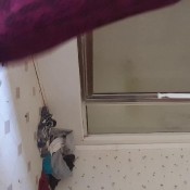 selfie pissing and shitting hard turd on the floor!! hd foxyj