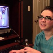nerdy roommate makes you stroke to and sniff her asshole- rose blacks fetish store