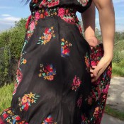 luscious lopez upskirt spanish dress
