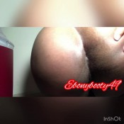 bubbly black lace fart joi ebonybooty49