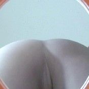 sexy gassy brunette spanks herself bbyanastasia