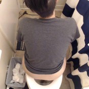 thanksgiving aftermath two girls one toilet 9x we shit efrolesbians dirty lesbians