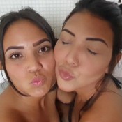hot kisses tall vs short girl: izabela paes and larissa monet mfvideoxxx