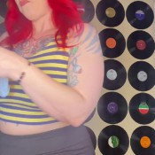 ruby farts ruins black lace panties ruby stone