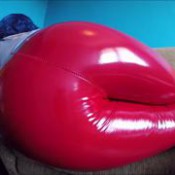 impossibly long lasting illustrious red latex fucking lasers!!!!!so fucking hot c world entertainment santana redd