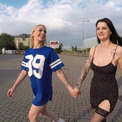 public peeing with lucy cat hd alissa noir