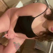 cherry sitting on the toilet seductively hd cherryshortcake0