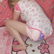 pacifier and onsie messing - constipated girl hd poogirlsofia diapergirlsofia