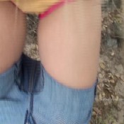 victoria has pee emergency on hike hd custom fetish