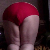 oxana red bulge in panties The fart babes