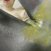 shiny messy leggings hd the fart babes