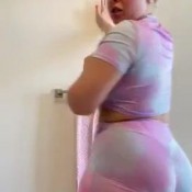 pinkdoll spooning my poop out of the toilet take a bite bitch