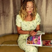 your step mom finds your girlie magazine hd mona wales