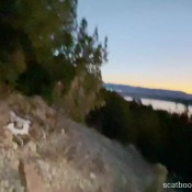 freckledred smelly little shit and pee off trail