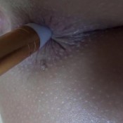 anal w a brush and extreme close ups alyssa reece