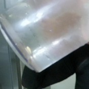 alice fairy measuring cup full of piss