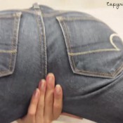 teasing in my new blue jeans hd mscakes