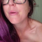 No Make Up Morning Poop Into My White Cotton Panties Nerdy Faery