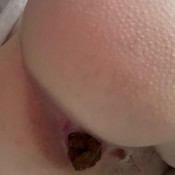 Lucyspanks Closeup Poop Lucy Spanks