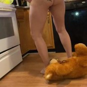 Whatsthatsmell Shitting All Over A Teddy Bear Goddess Jade
