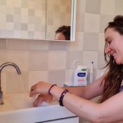 Kittyskatt Fat Log Sink Splash Kitty Klitt