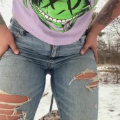 Goddessnixie123 Pee Outside Goddess Nixie