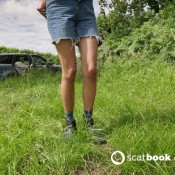 Boatbunny Peeing In A Random Field Beside The Truck