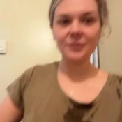 Caireen Pee On My Face Yes I Did