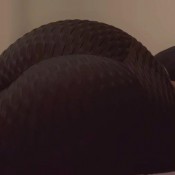 Bigbootylayna Is Back And Farting It Up In Black Leggings Look At The Rump Roast On This Chick