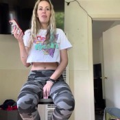 Amy Farts Answering Your Questions While Farting On My Stool Ft Burps Amy_farts