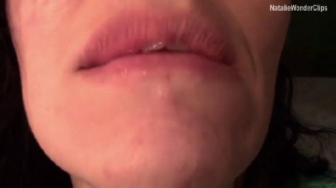 inviting you to explore my warm, wet, dirty mouth natalie wonder