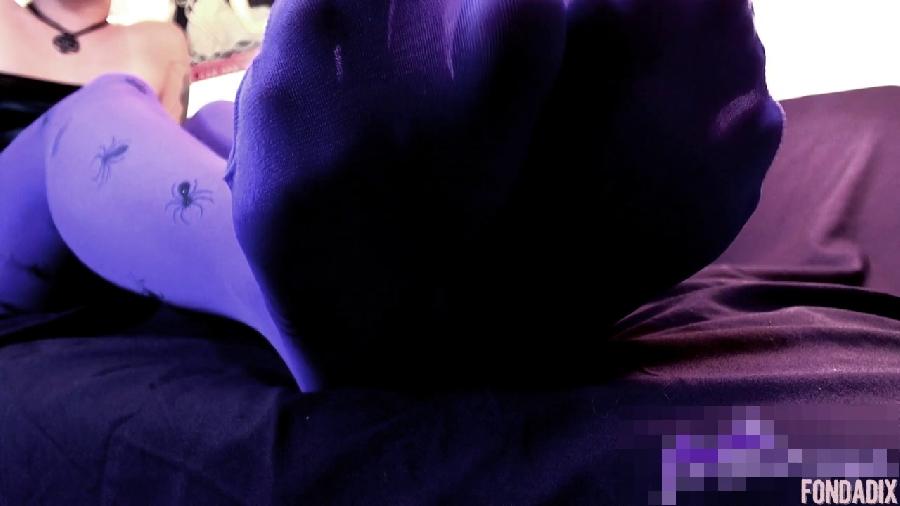 vault release: up close with purple pantyhose [ ] fonda dix