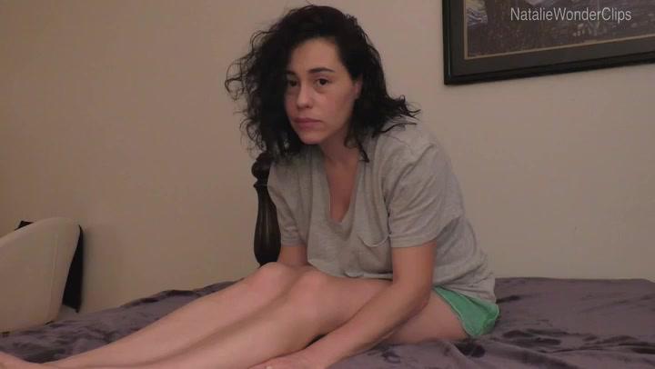 Natalie Wonder Mommys Snug Asshole Needs Some Penetration Practice With Your Cock