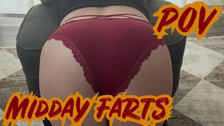 P2 Handle My Midday Farts For Me Pov Make Money Scarletts Farts Scarlett Fey