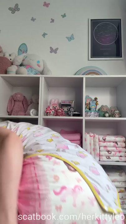 Herkittyleo Tummy Ache Results In Full Diaper